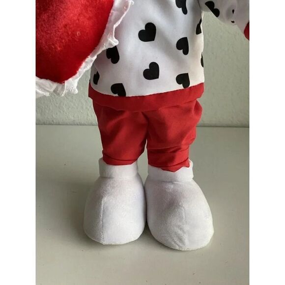 Disney Valentine's Mickey Mouse in Heart Outfit Greeter Porch Entrance NEW - Picture 4 of 14